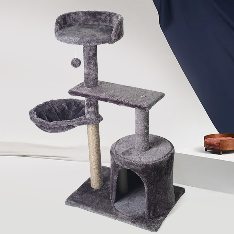 Home Dual Nest Cat Tree