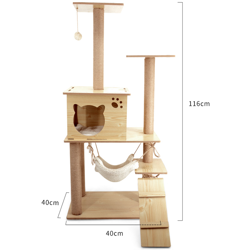 Paneled Cat Tree