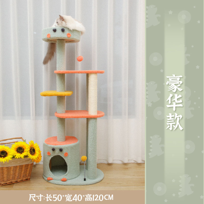 Dinosaur Cat Tree Dinosaur-Themed Cat Tree